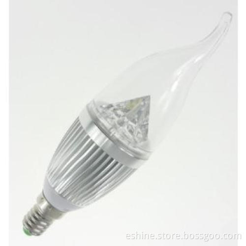 New 1W 3W Dimmable LED Candle Light Certificated E14/E27 E26